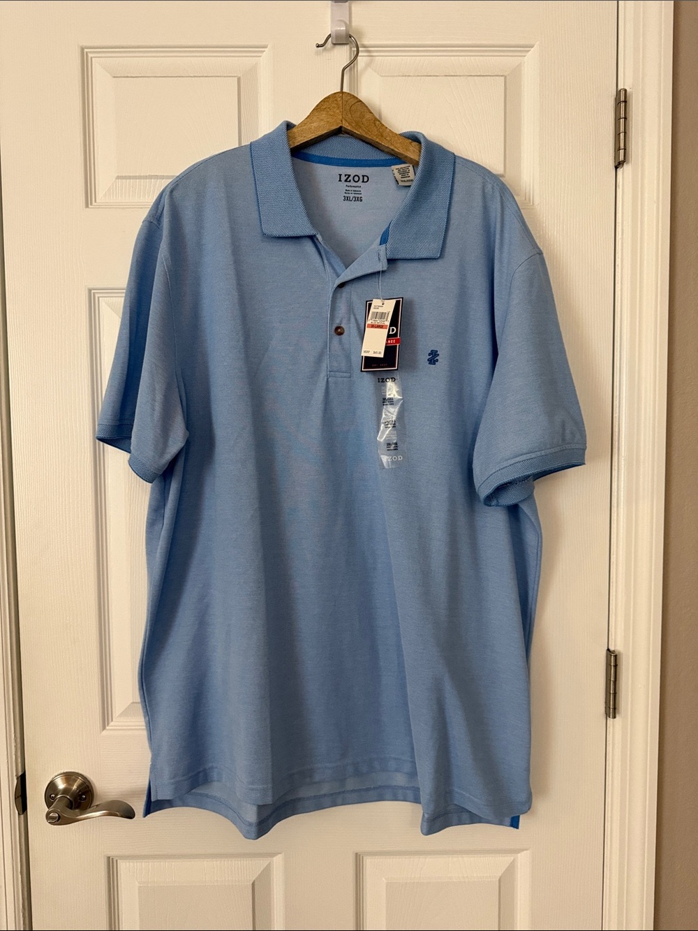 Izod Men’s Polo Shirt - Sky Blue